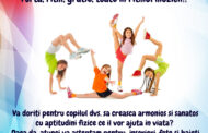 Gimnastica aerobica se deschide la CSM Onesti pentru copii!!!